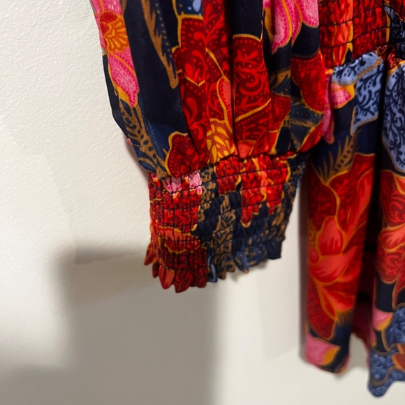 FARM Rio Mini Smocked Dress - M - Picture 9 of 10